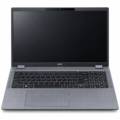 Acer TravelMate P4 abierta, vista frontal sobre fondo blanco